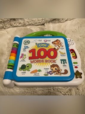 LeapFrog Learning Friends 100 Words Book - Blue & Green